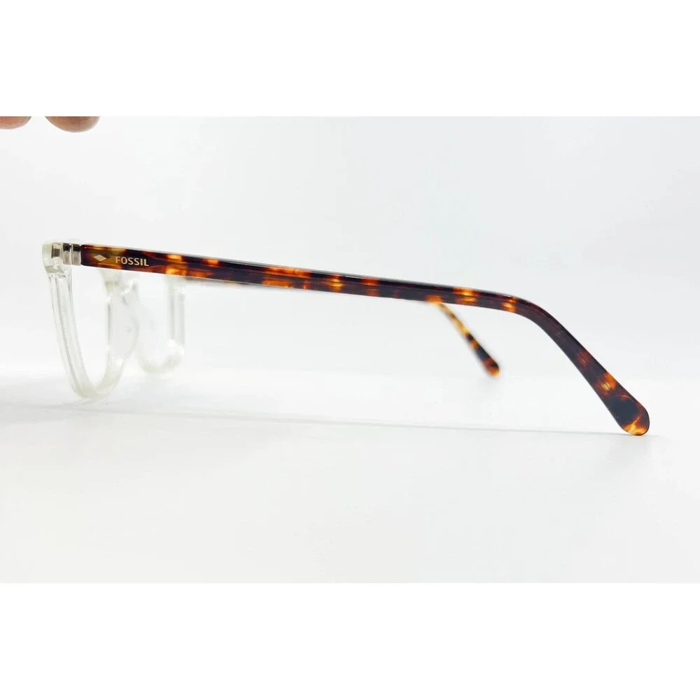 Fossil Eyeglasses Men Clear Tortoise FOS 7085 900 140 51-16-140